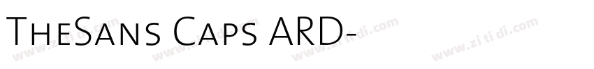 TheSans Caps ARD字体转换 TheSans Caps ARD字体转换
